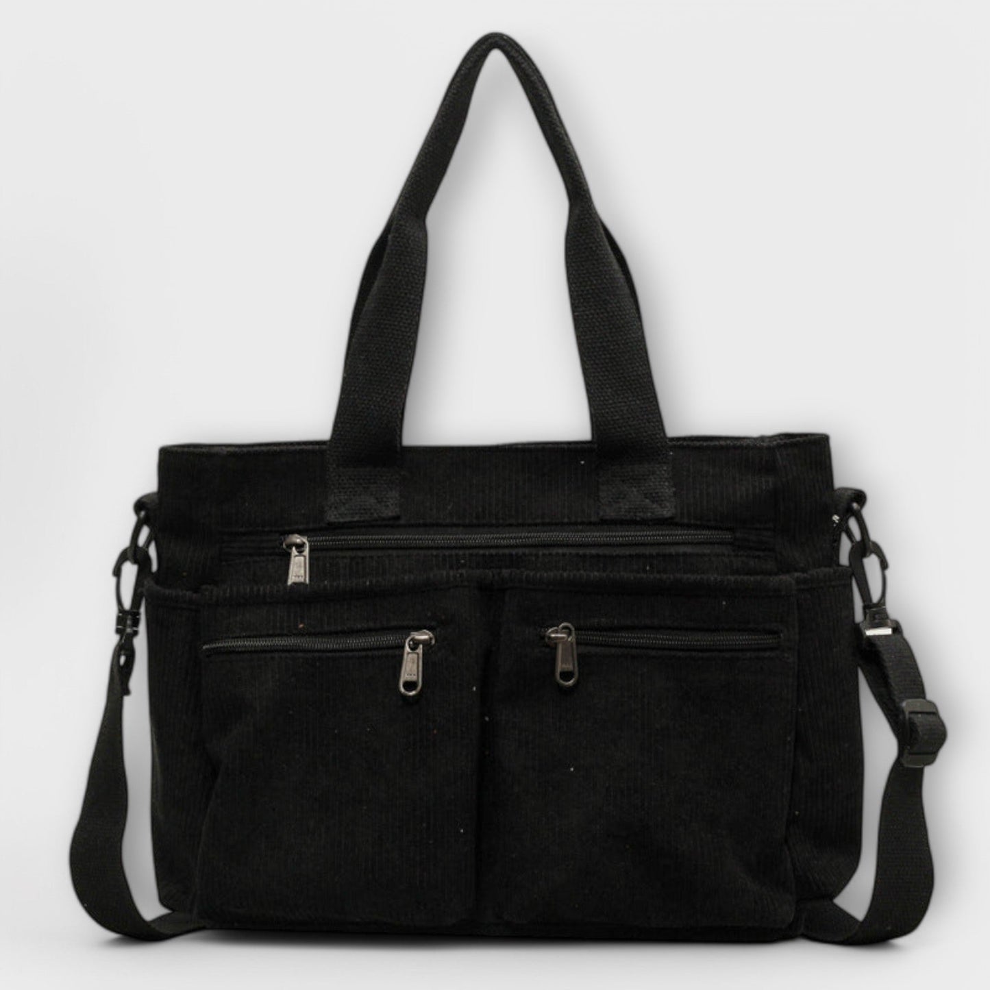 Borsa Aurellia - Materiale in corda leggero e resistente all'acqua, spaziosa con scomparto con zip, ideale per lavoro o viaggio
