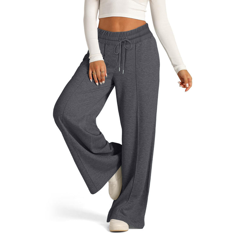 Pantaloni Casual a Colore Unito