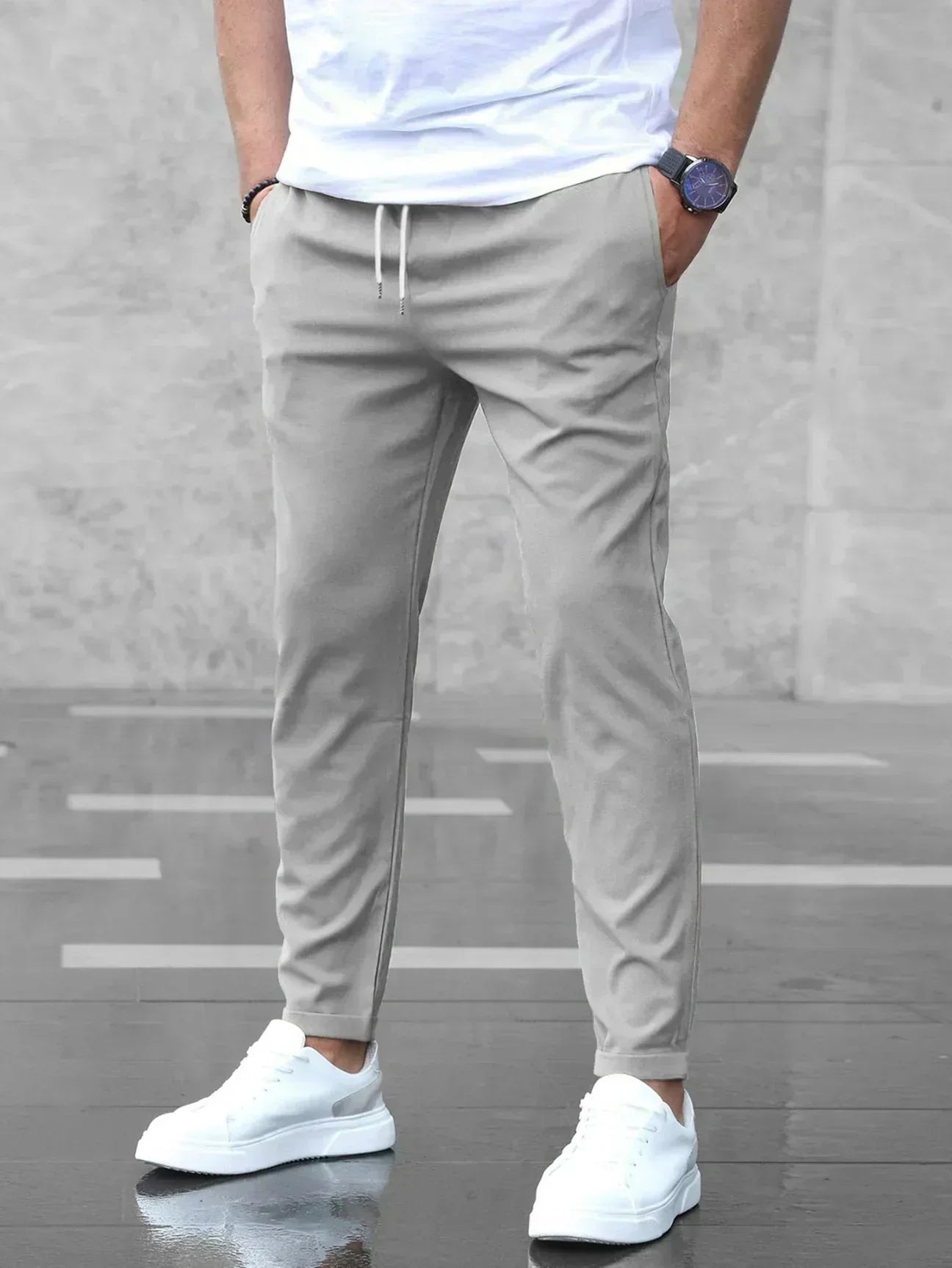 Pantaloni Stretch Farelli