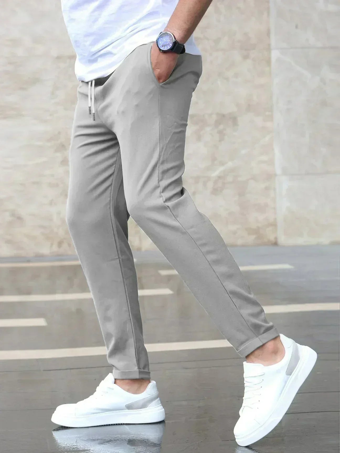 Pantaloni Stretch Farelli