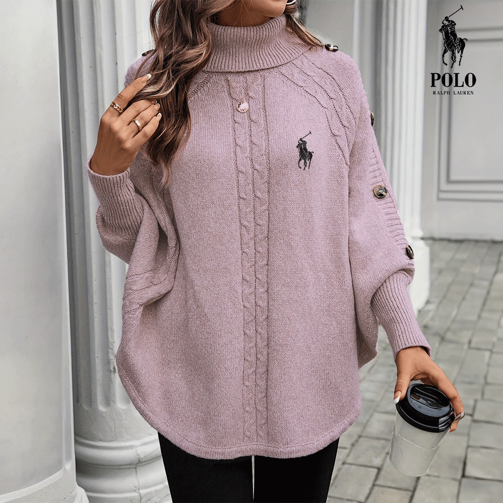 RL – Elegante Maglione Poncho