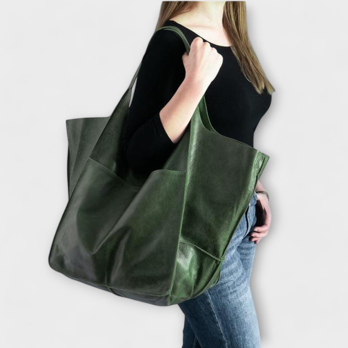 Borsa da Viaggio Oversize Aurellia, Pelle PU, Tote Versatile