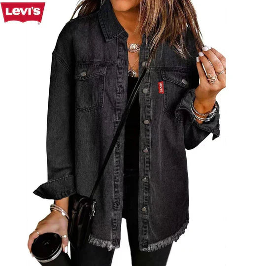 Giacca Camicia in Denim Levi's™ per Donne