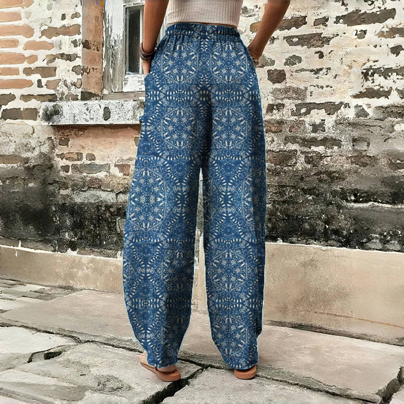 Pantaloni Etnici Vintage Stampati