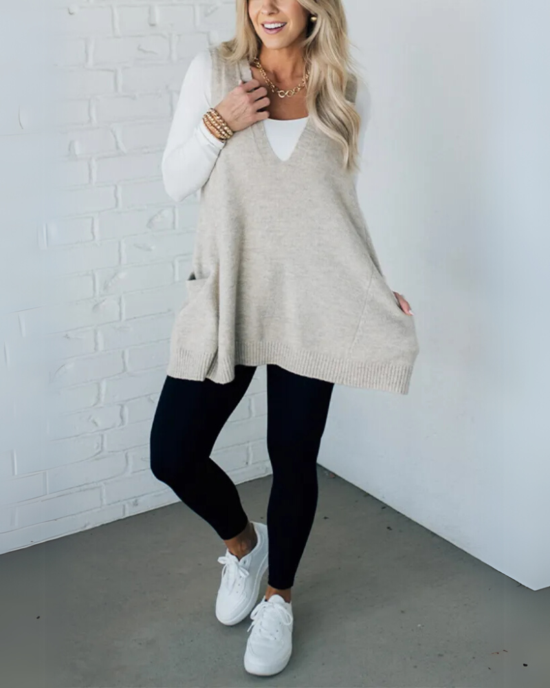 Elena - Gilet in Maglia