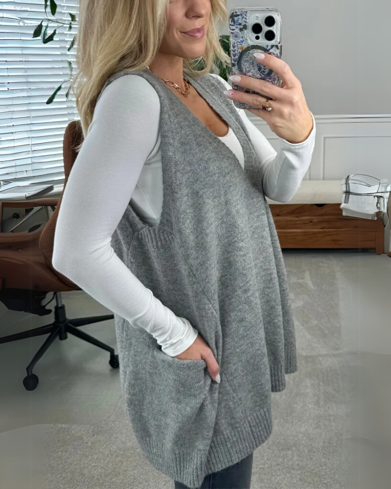 Elena - Gilet in Maglia
