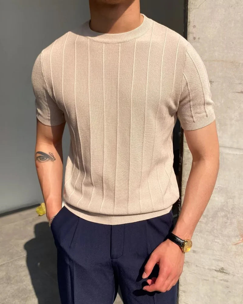 T-Shirt a Righe Milano