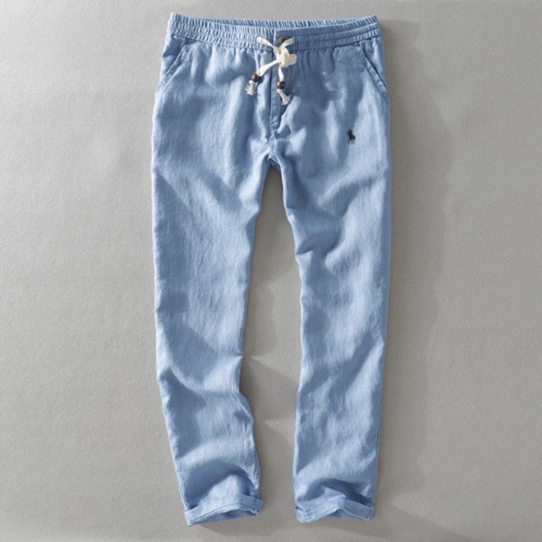 Pantaloni in Lino Casual RL™