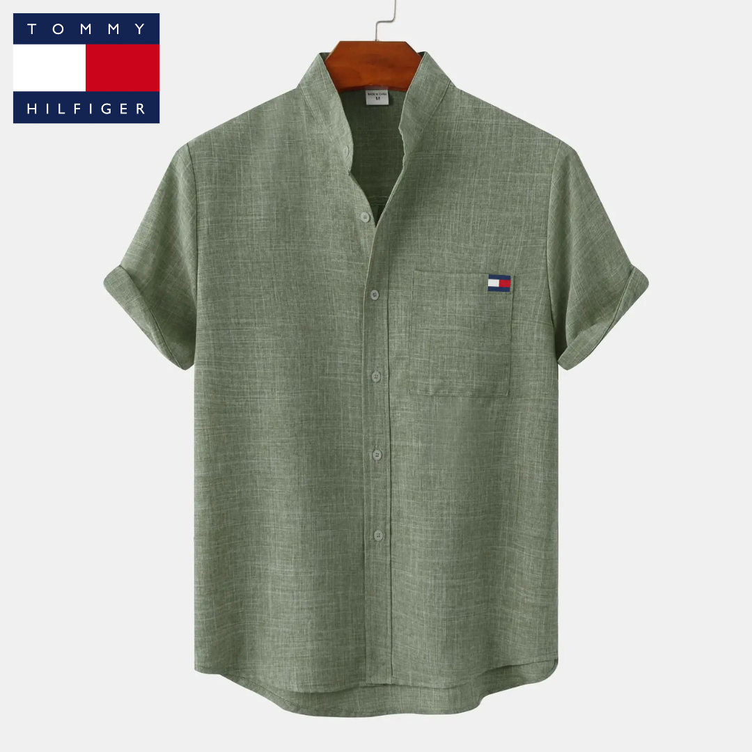 Camicia Casual in Lino di Lusso