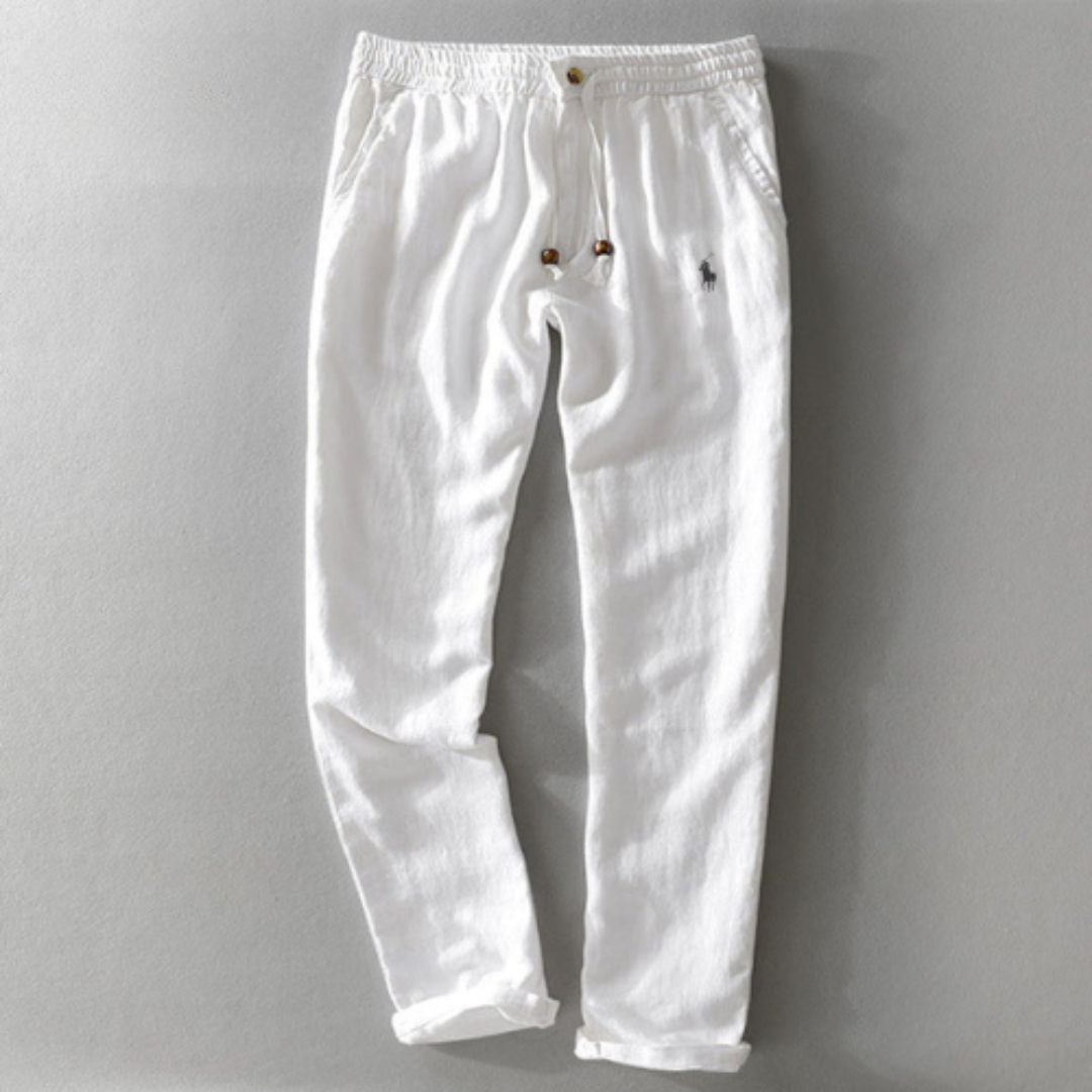 Pantaloni in Lino Casual RL™