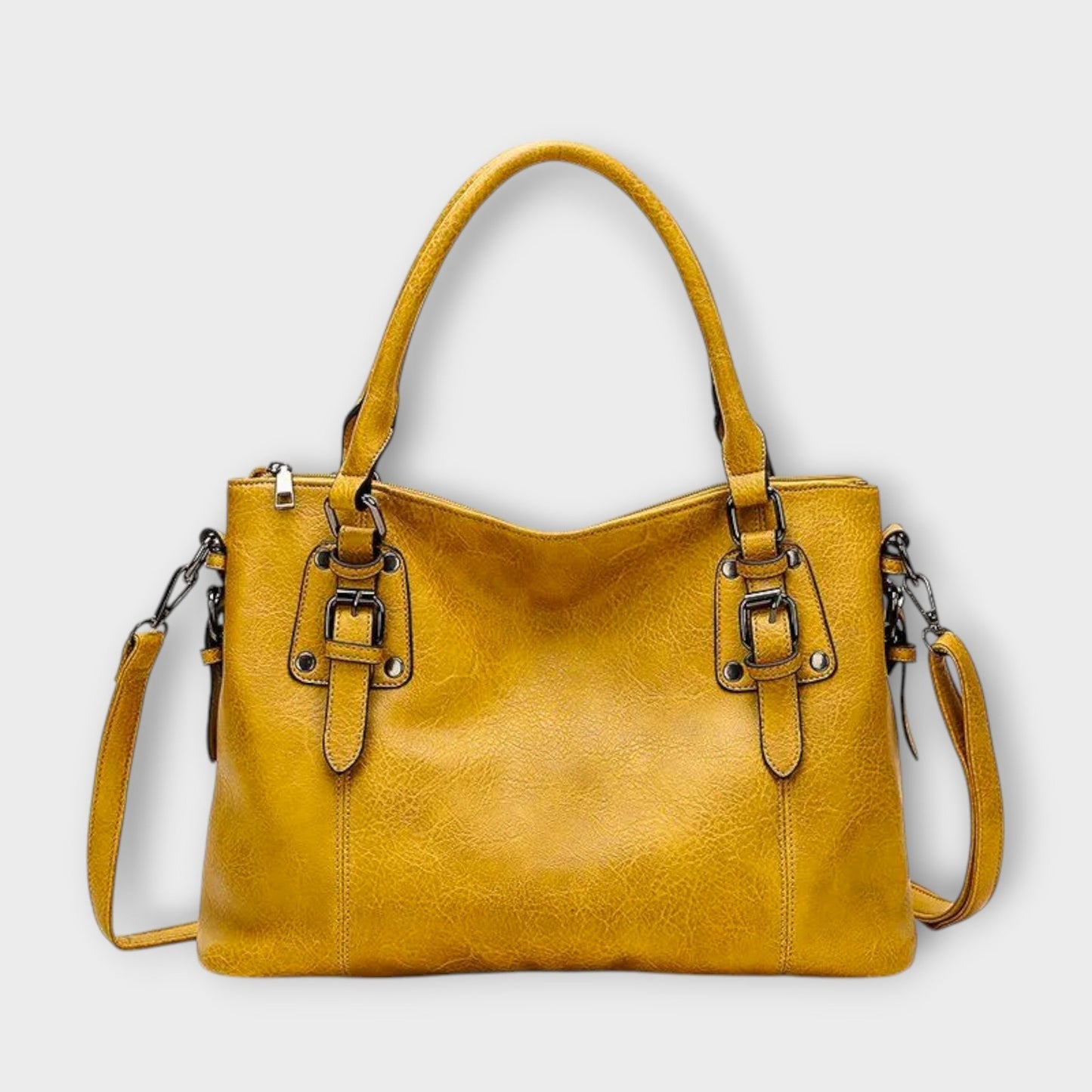 Borsa a Spalla Aurellia in Pelle Svizzera - Elegante e Resistente, Donna, Antigraffio, Antimacchia, Impermeabile, Cinghia Regolabile