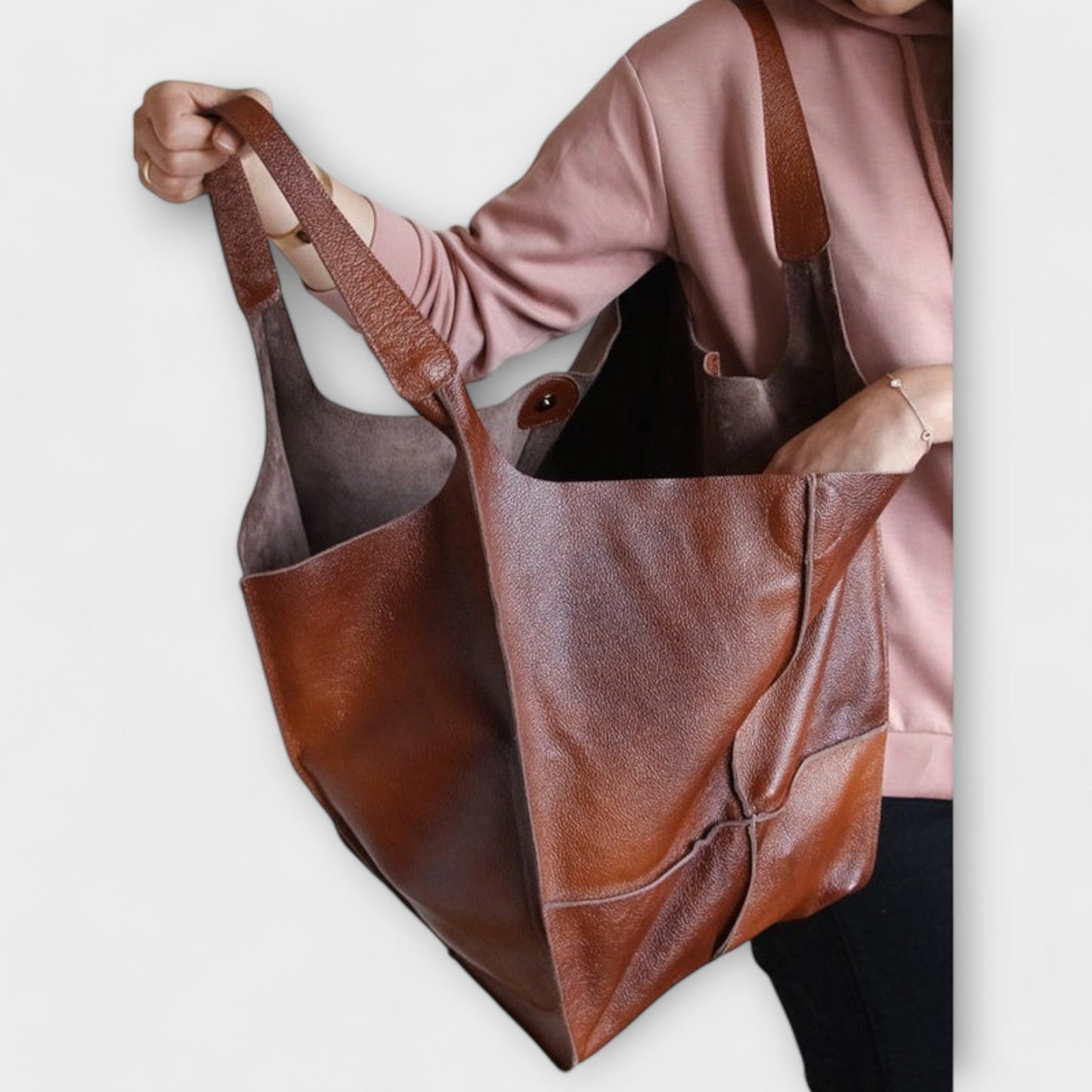 Borsa da Viaggio Oversize Aurellia, Pelle PU, Tote Versatile