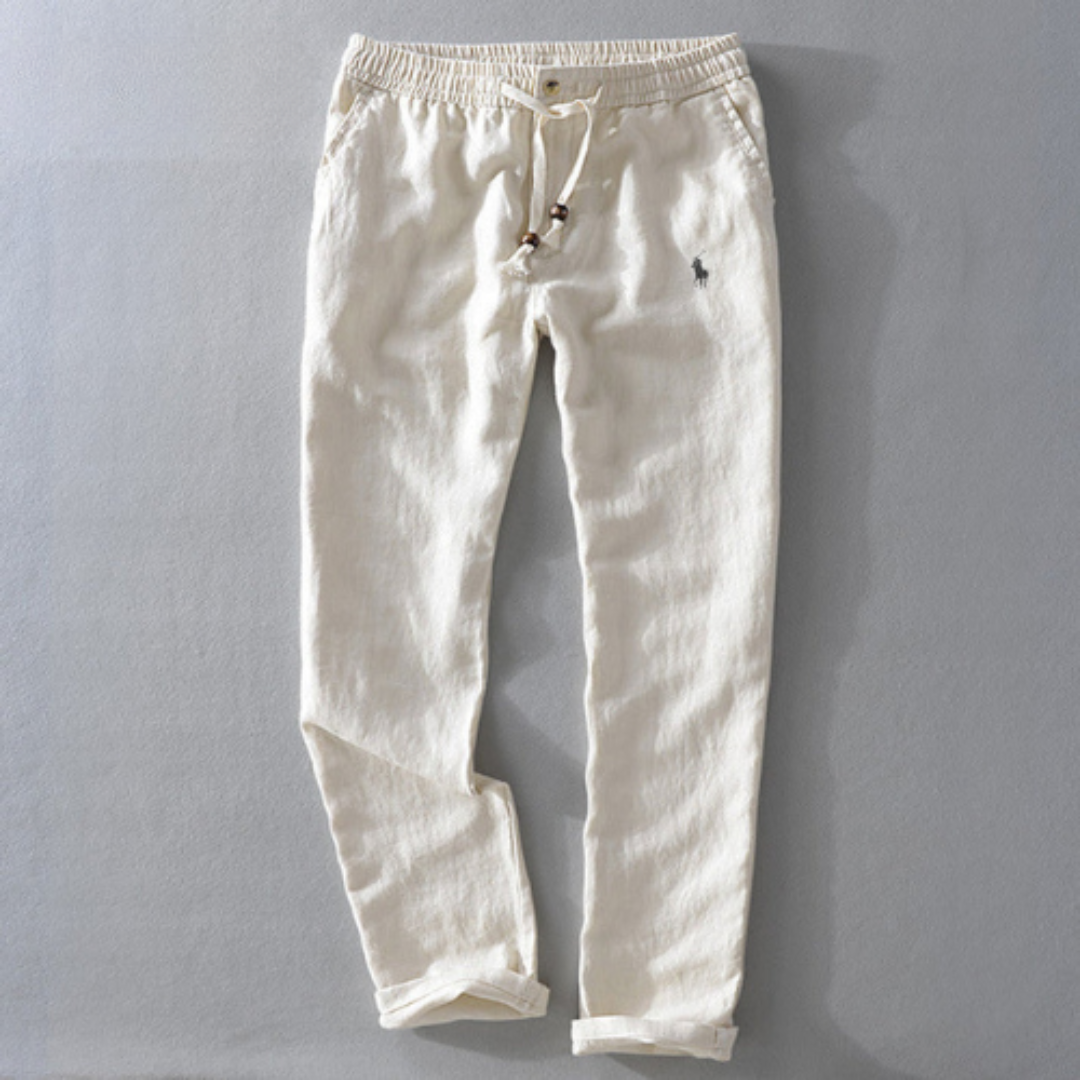 Pantaloni in Lino Casual RL™