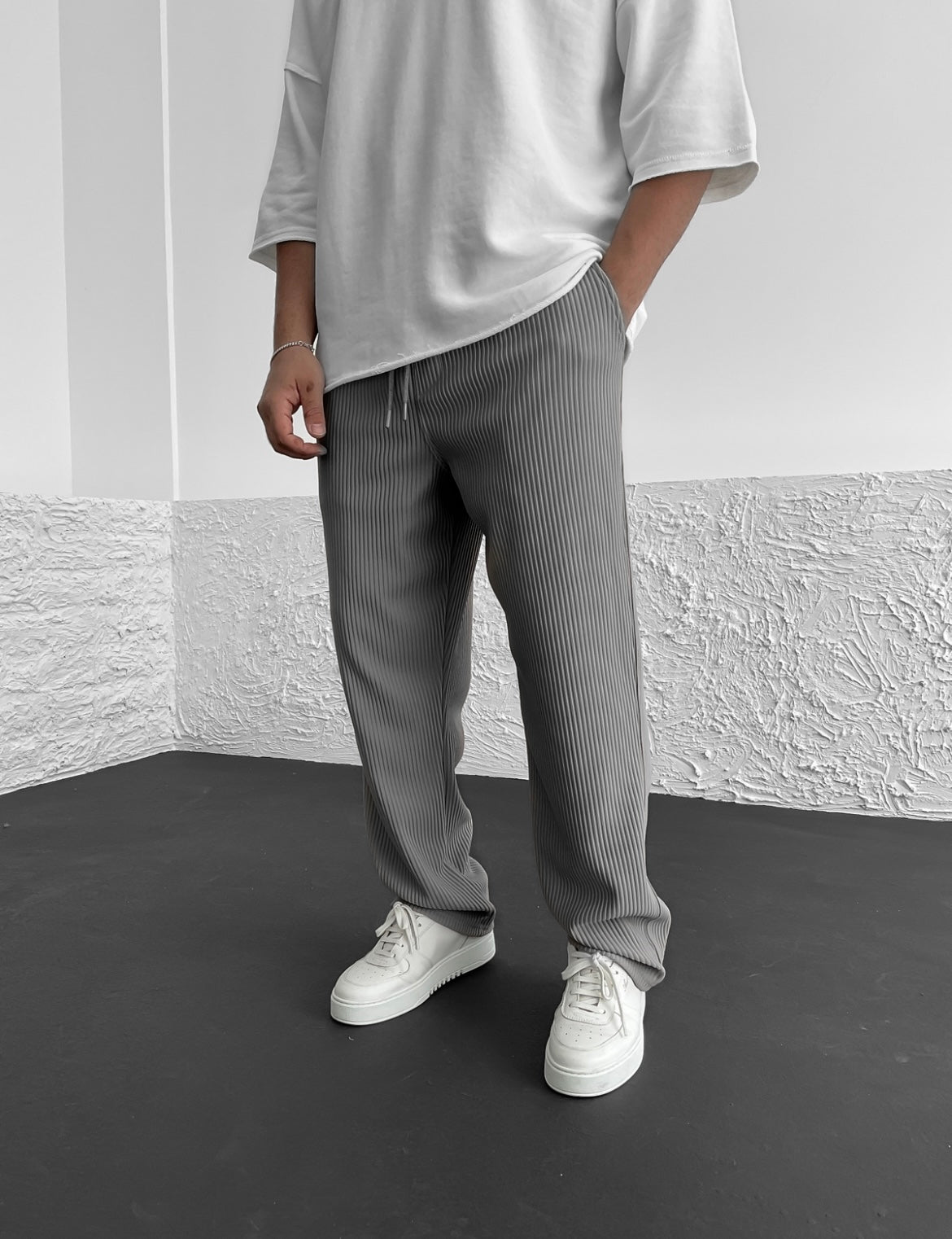 Pantaloni in Velluto a Coste Harrington