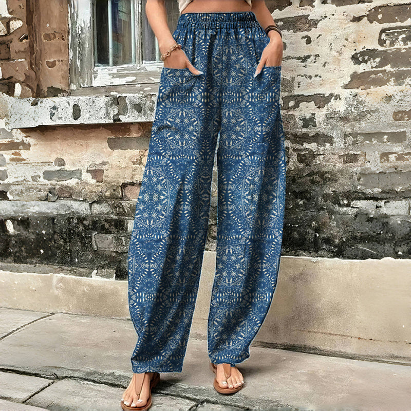 Pantaloni Etnici Vintage Stampati
