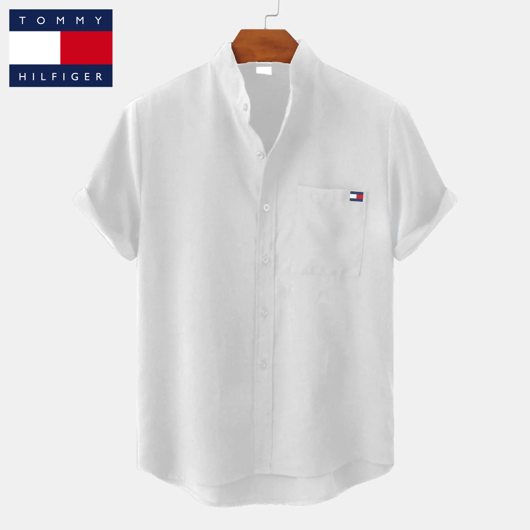 Camicia Casual in Lino di Lusso