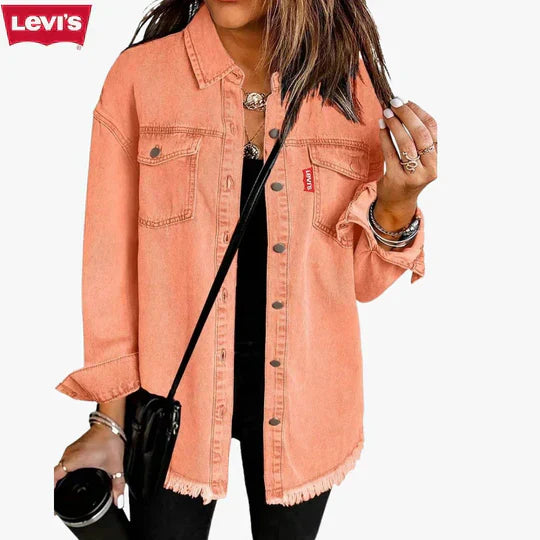 Giacca Camicia in Denim Levi's™ per Donne