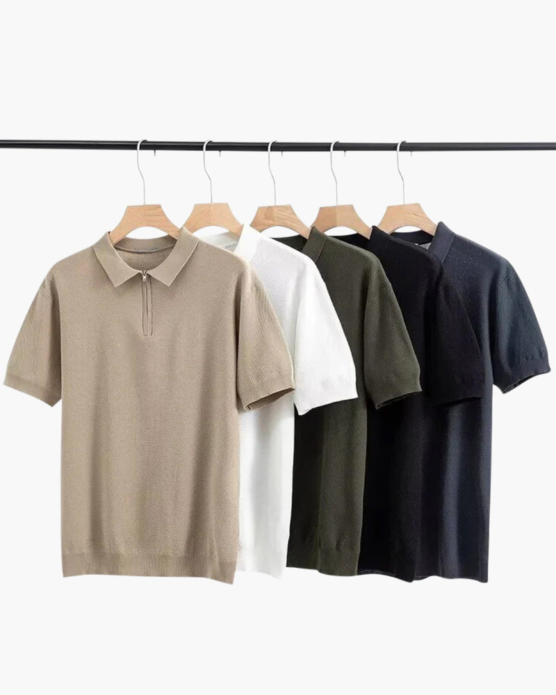 Polo Marbella con Zip