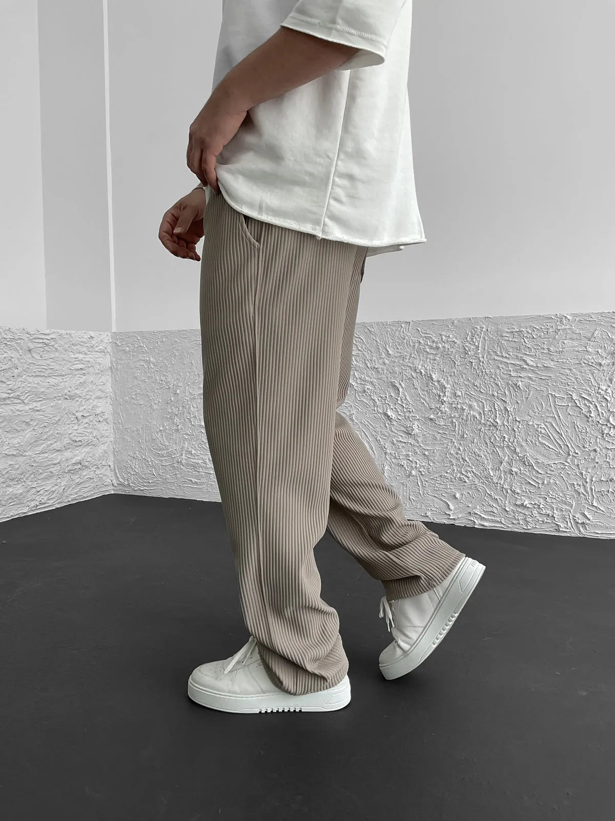Pantaloni in Velluto a Coste Harrington