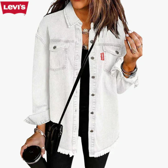Giacca Camicia in Denim Levi's™ per Donne