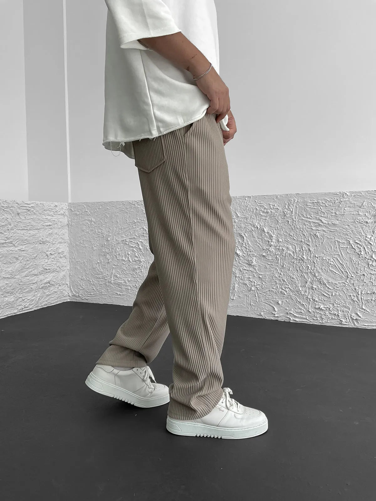 Pantaloni in Velluto a Coste Harrington