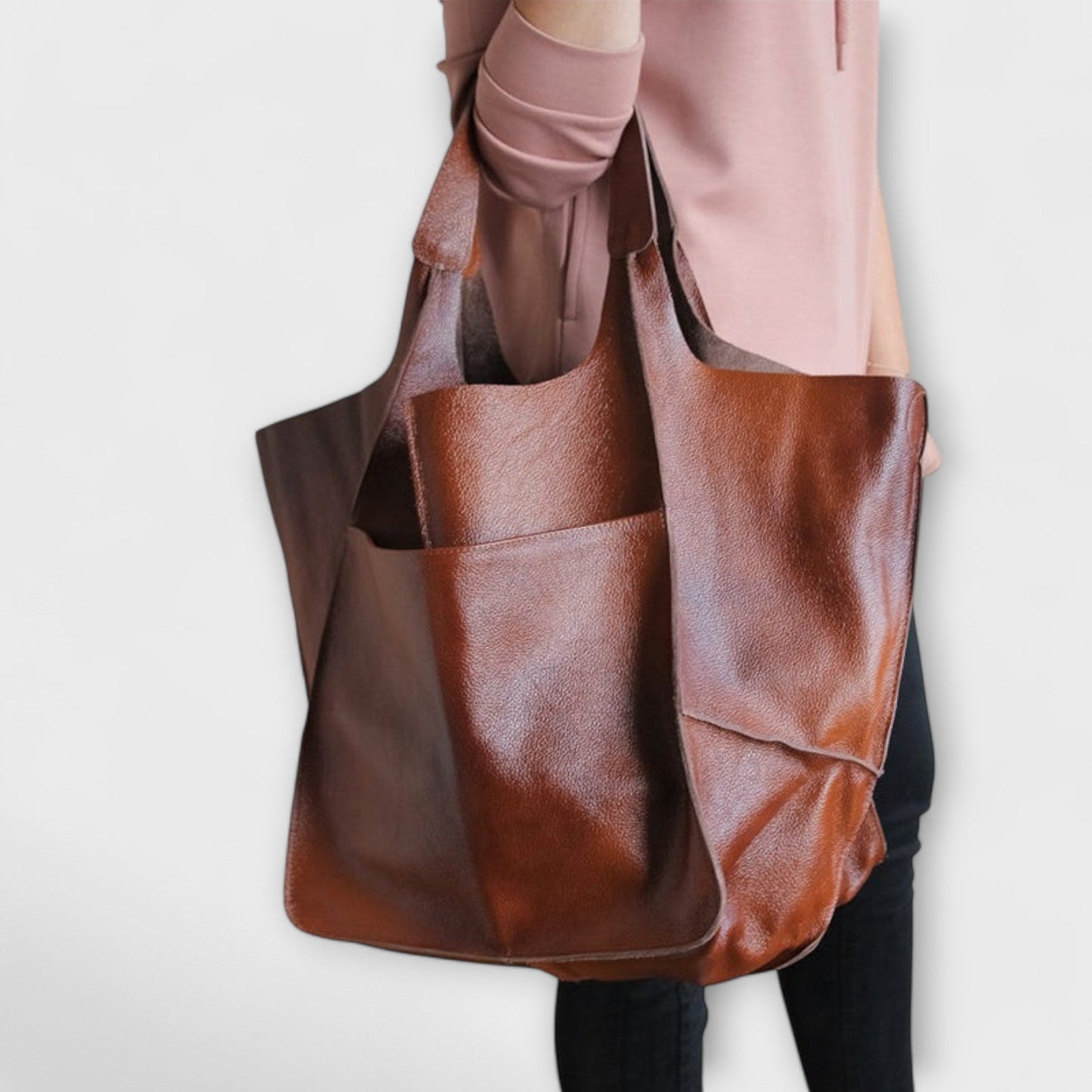 Borsa da Viaggio Oversize Aurellia, Pelle PU, Tote Versatile