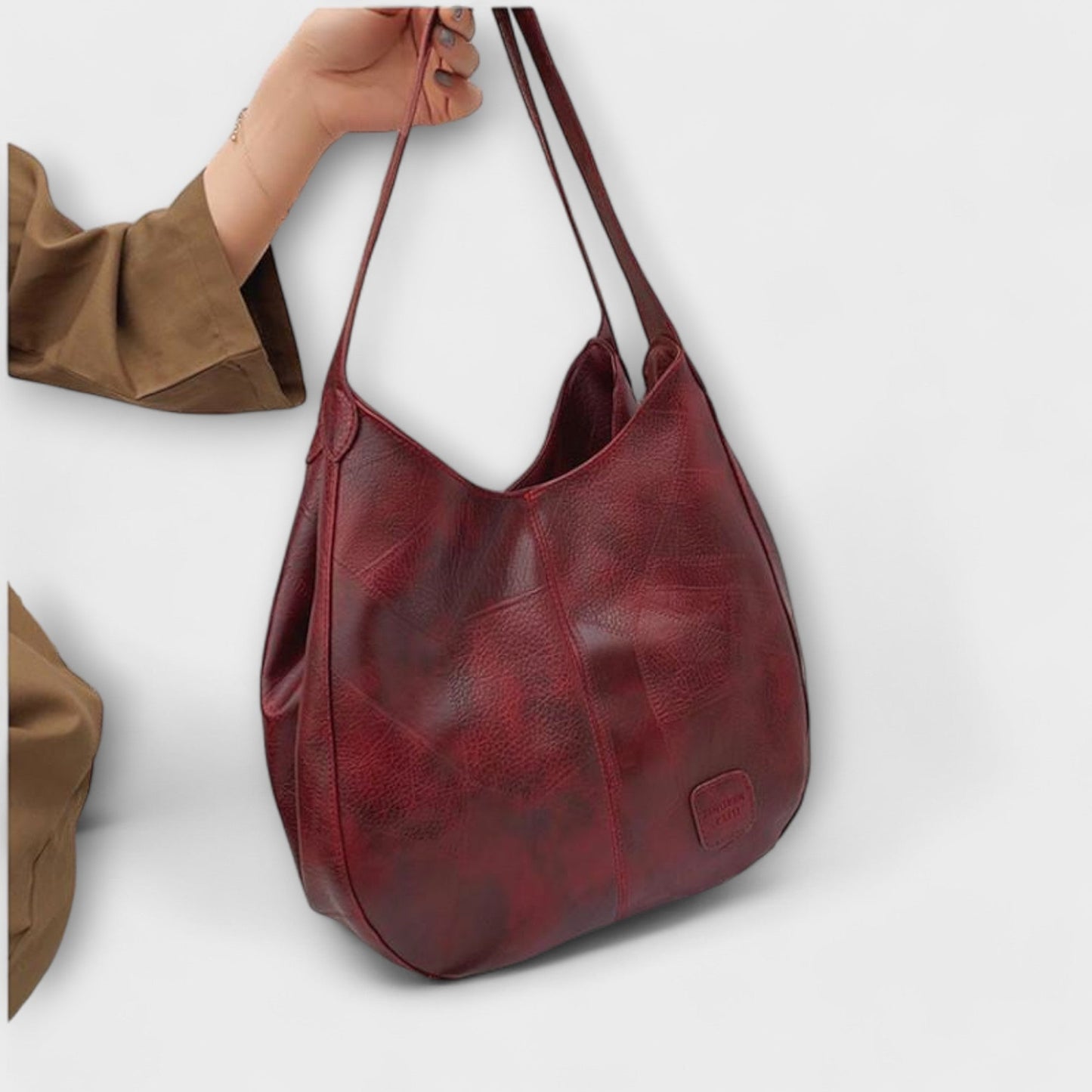 Borsa in Pelle Vintage Aurellia - Design Spazioso ed Elegante per Uso Quotidiano