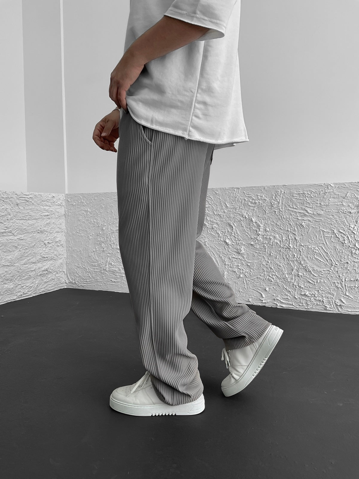 Pantaloni in Velluto a Coste Harrington