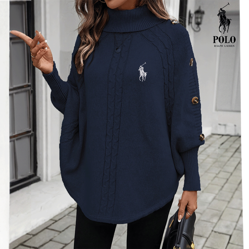 RL – Elegante Maglione Poncho