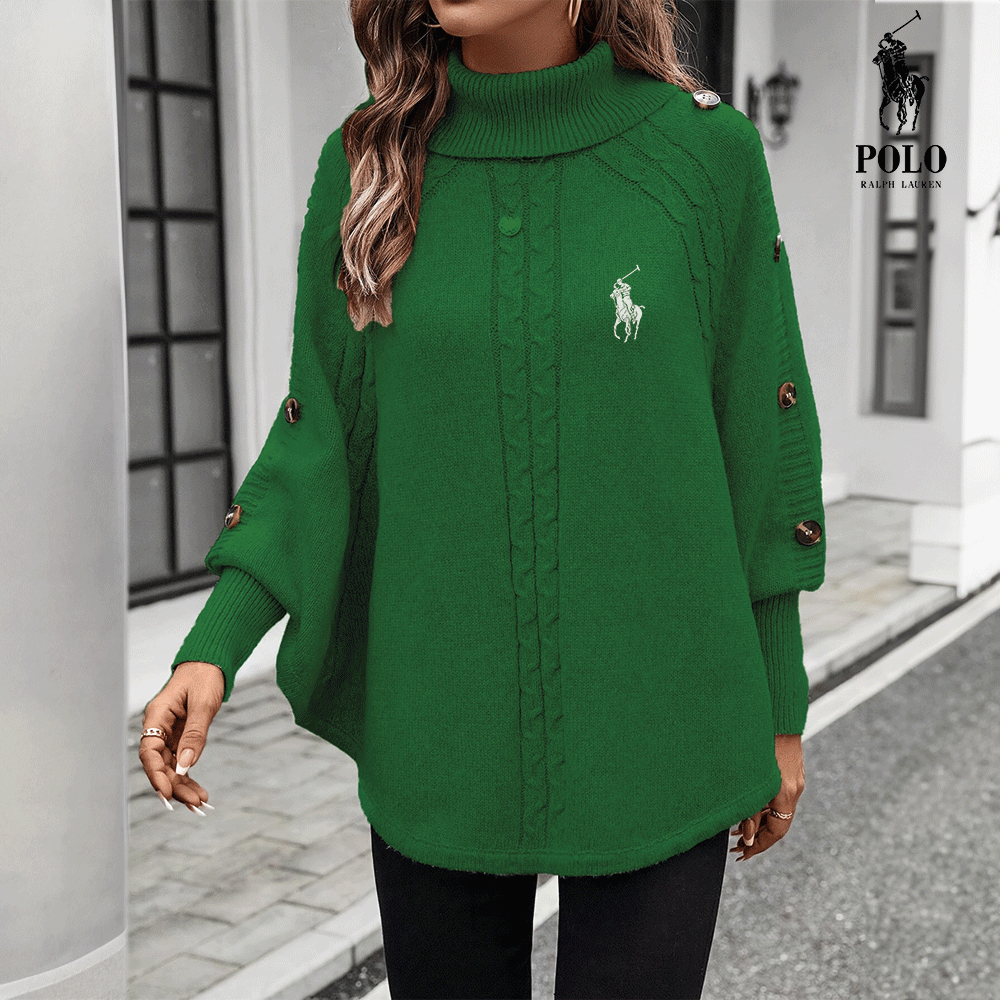 RL – Elegante Maglione Poncho