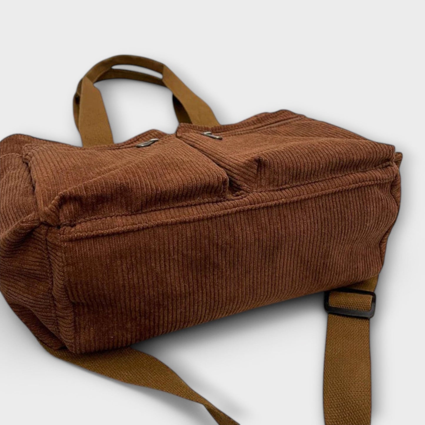 Borsa Aurellia - Materiale in corda leggero e resistente all'acqua, spaziosa con scomparto con zip, ideale per lavoro o viaggio