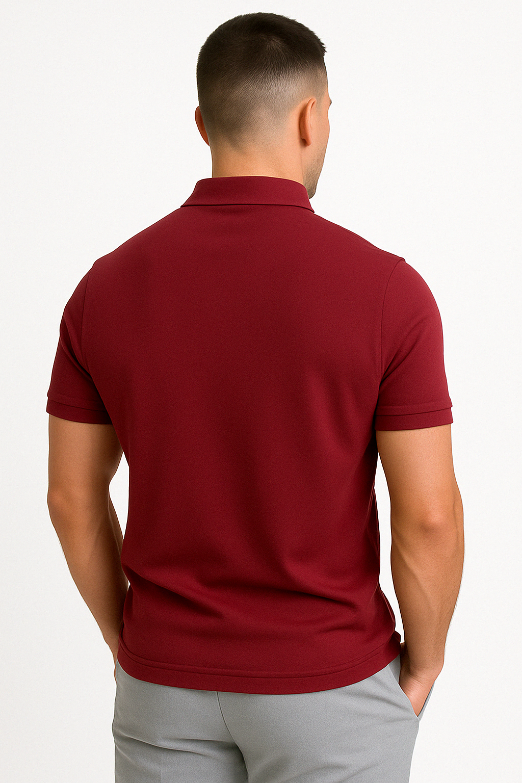 Lucente™ | Polo con Mezzo Zip