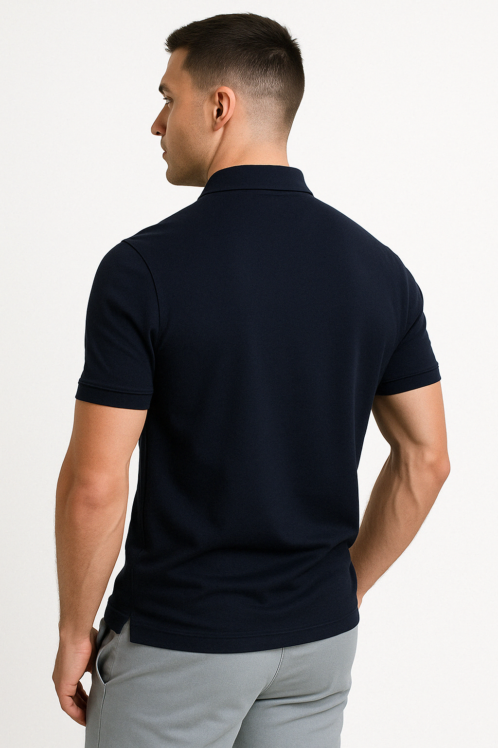 Lucente™ | Polo con Mezzo Zip