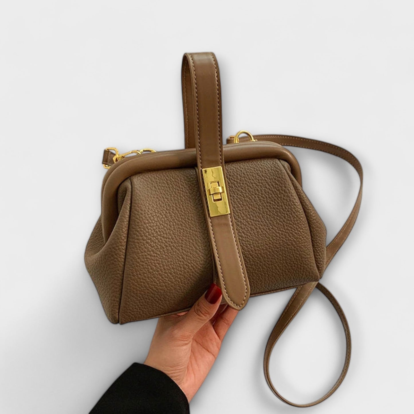 Borsa a Mano Aurellia Retro - Design Classico, Interno Spazioso, Uso Quotidiano