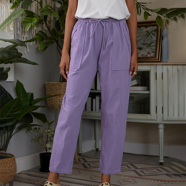 Pantaloni Casual Dritti