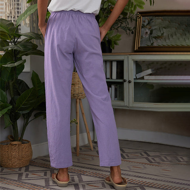 Pantaloni Casual Dritti