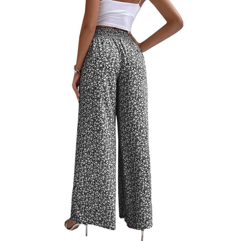 Pantaloni Floreali Casual