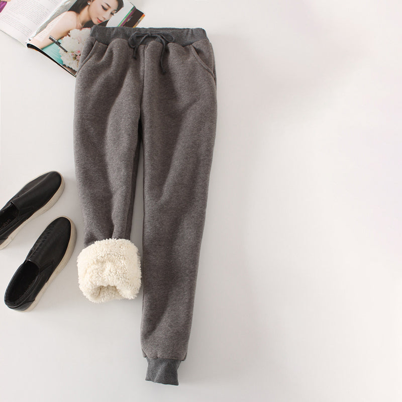 Pantaloni a Colore Unito