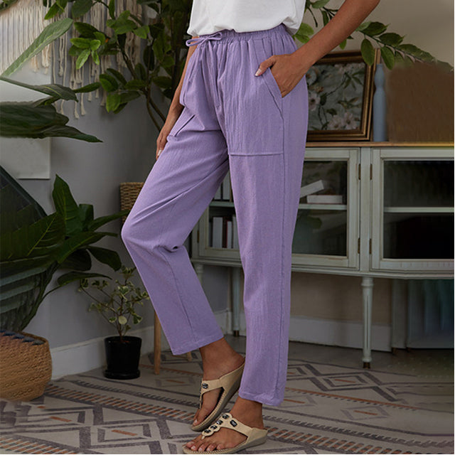 Pantaloni Casual Dritti