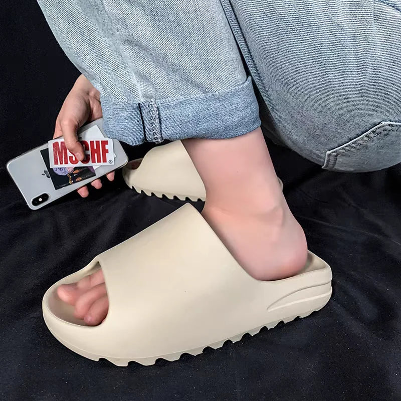 Cozysteps.uk Unisex EVA Slides: Soft Sole, Thick Platform, Non-Slip Beach sandals