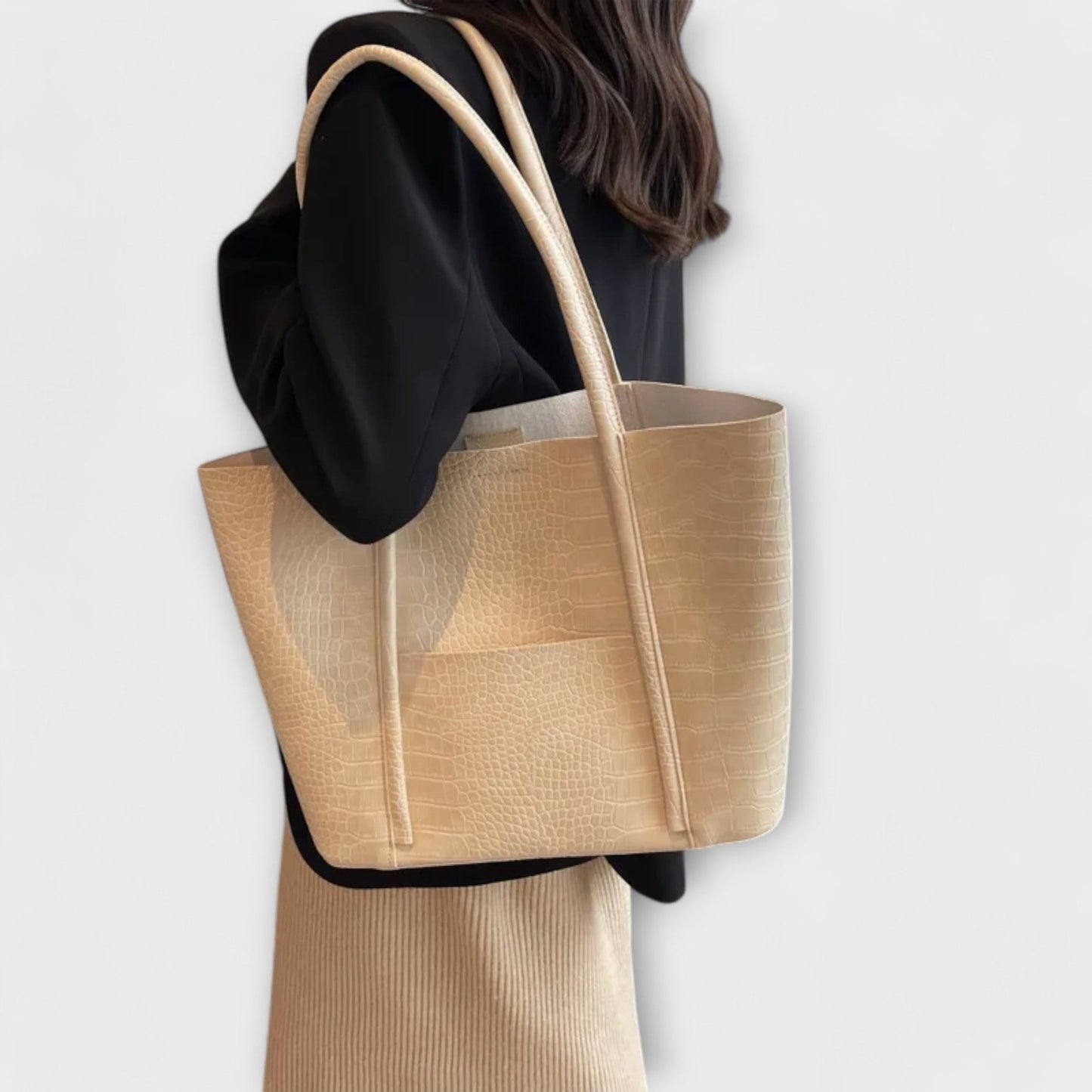Borsa a Spalla Vintage RL in Ecopelle - Elegante e Funzionale per l'Uso Quotidiano