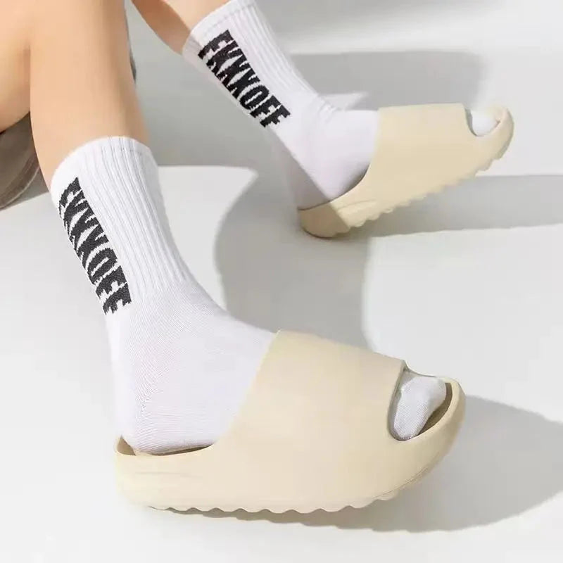 Cozysteps.uk Unisex EVA Slides: Soft Sole, Thick Platform, Non-Slip Beach sandals