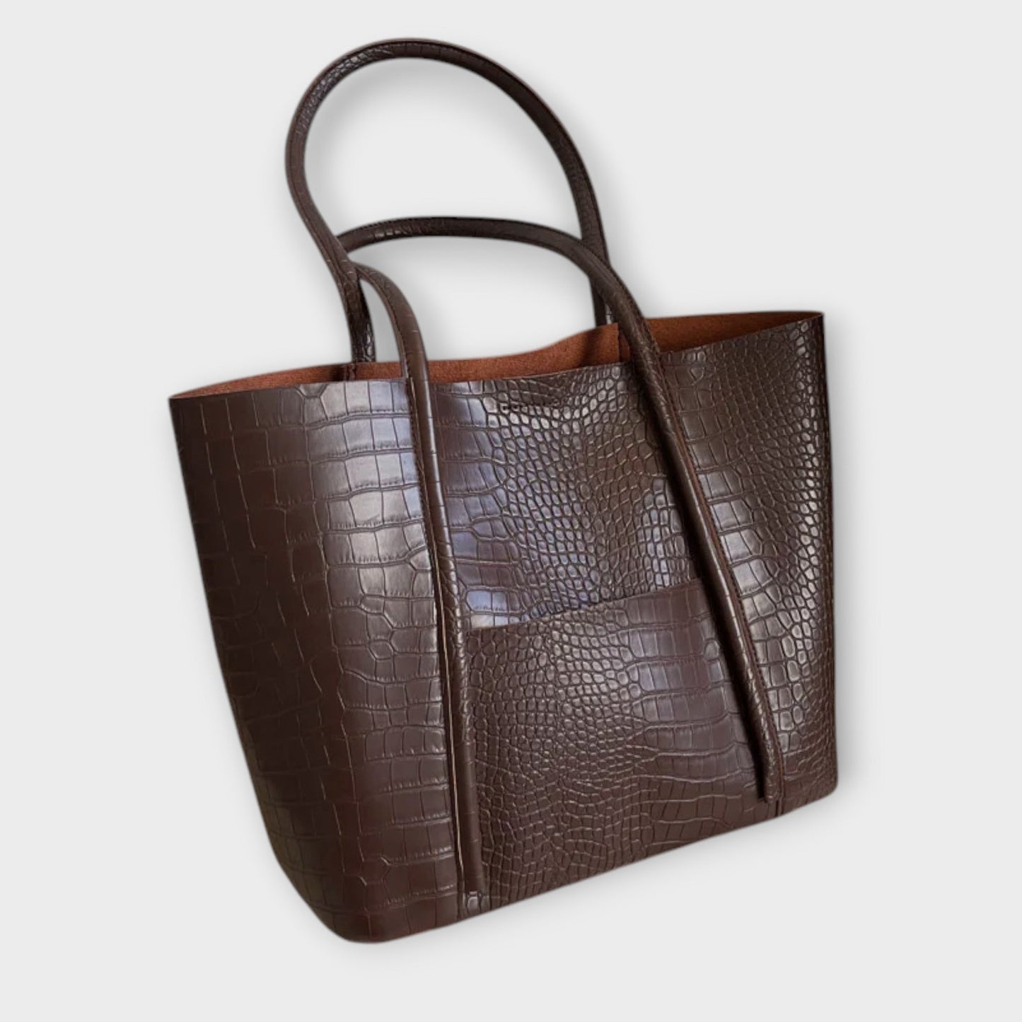 Borsa a Spalla Vintage RL in Ecopelle - Elegante e Funzionale per l'Uso Quotidiano
