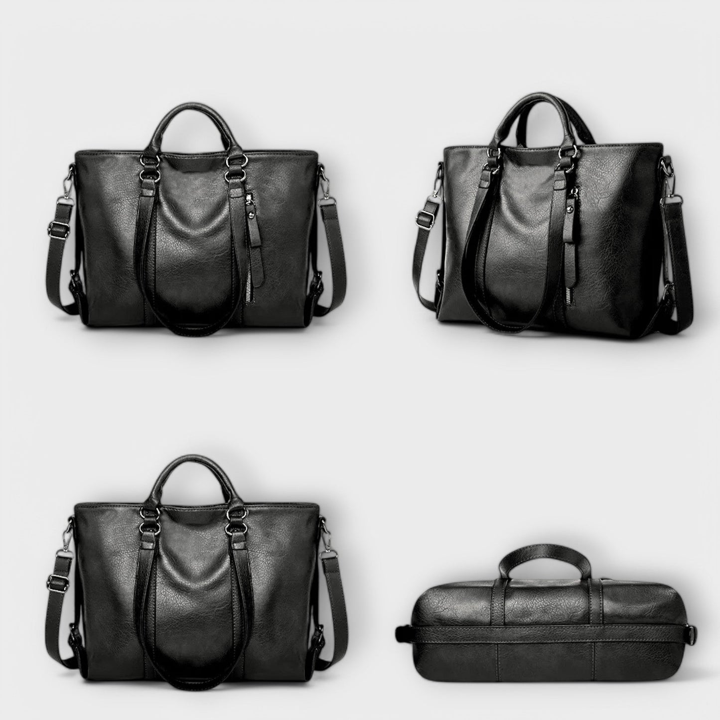 Borsa Grande in Pelle Aurellia - Elegante e Spaziosa per l'Uso Quotidiano