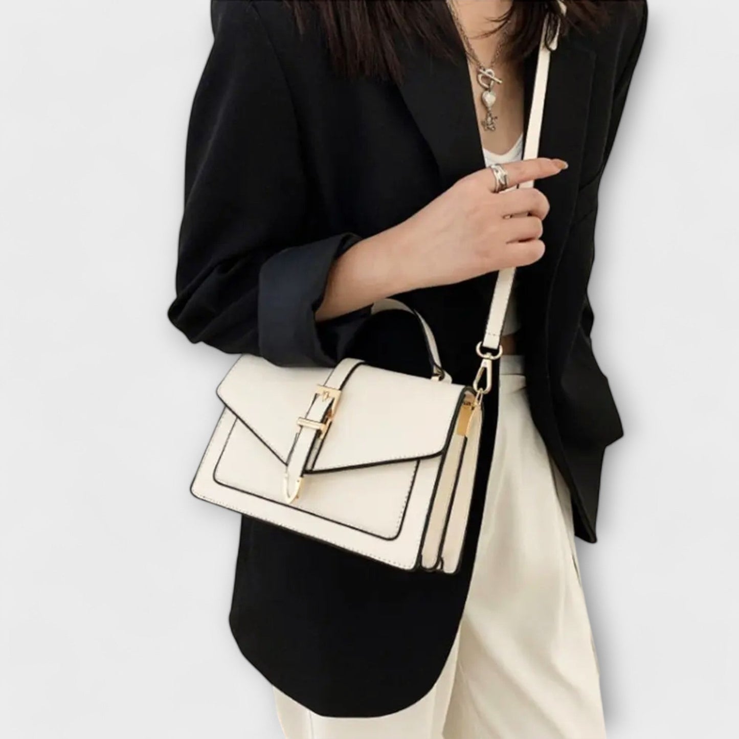 Aurellia - Borsa a Spalla Elegante e Versatile in Pelle PU per Donne