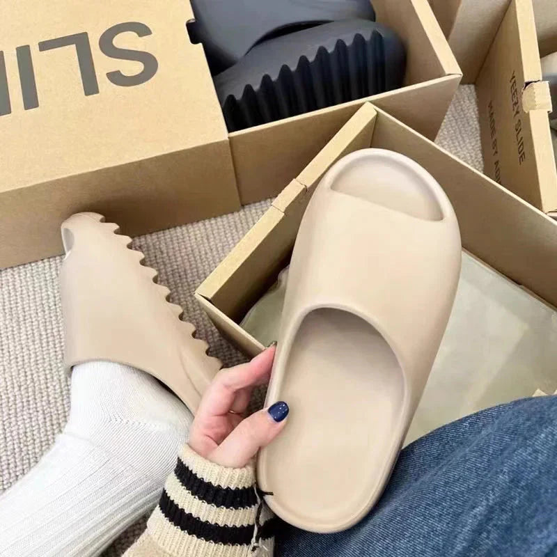 Cozysteps.uk Unisex EVA Slides: Soft Sole, Thick Platform, Non-Slip Beach sandals
