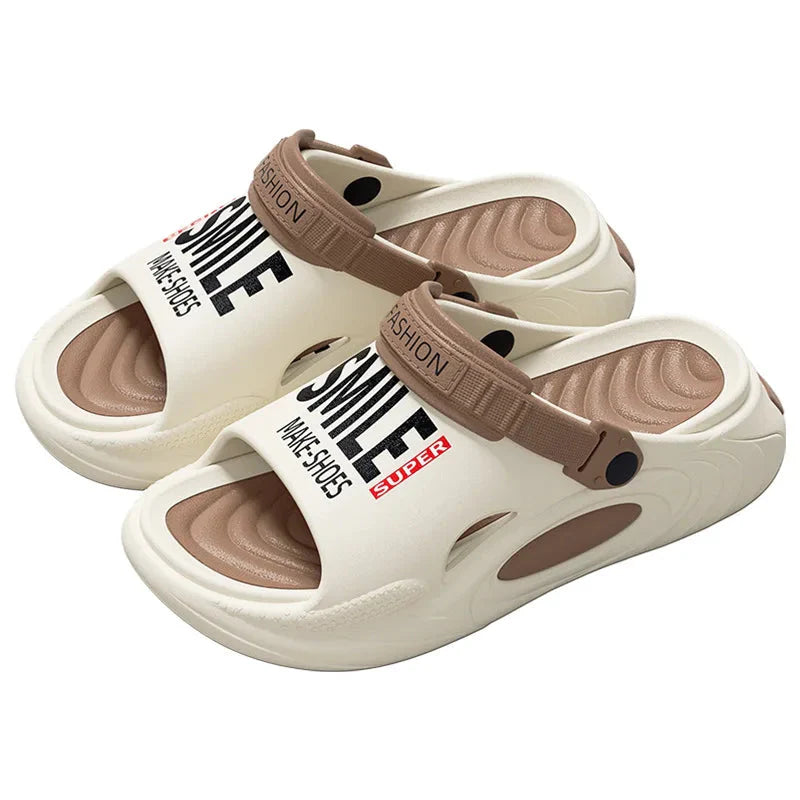 CozySteps Unisex Cushioned Thick-Sole Support Slides – Casual slides