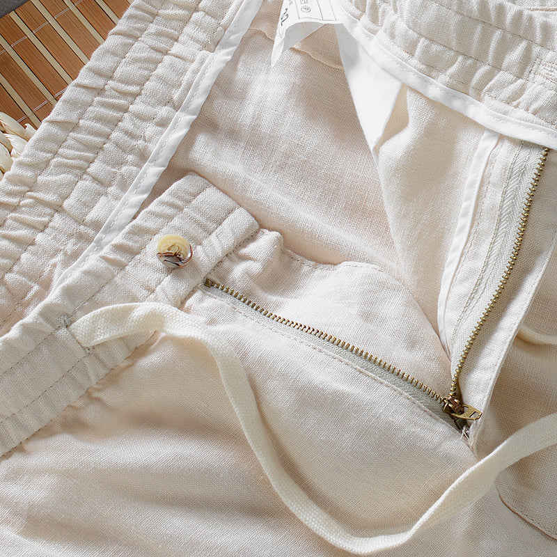 Pantaloni in Lino Casual RL™