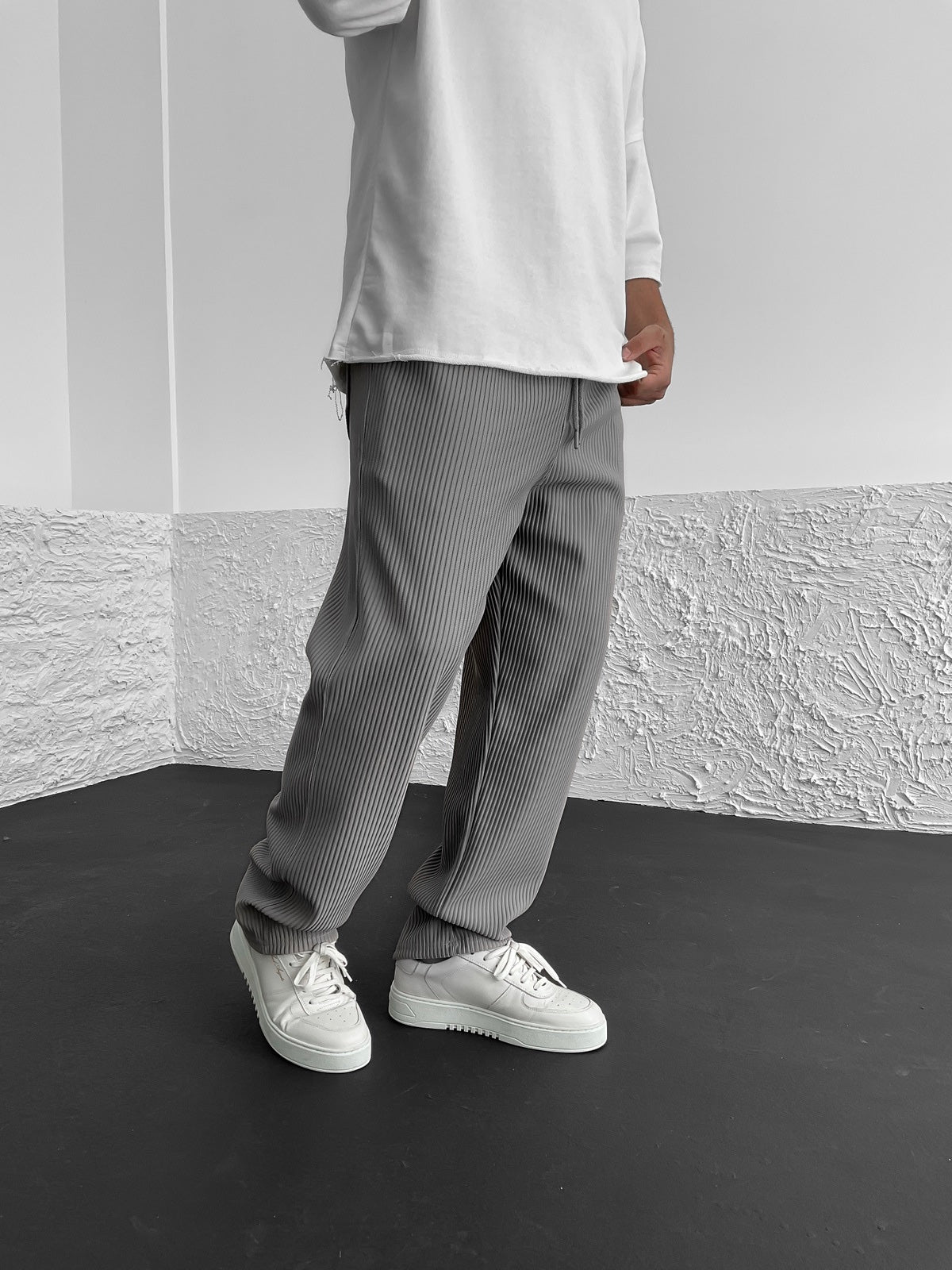 Pantaloni in Velluto a Coste Harrington