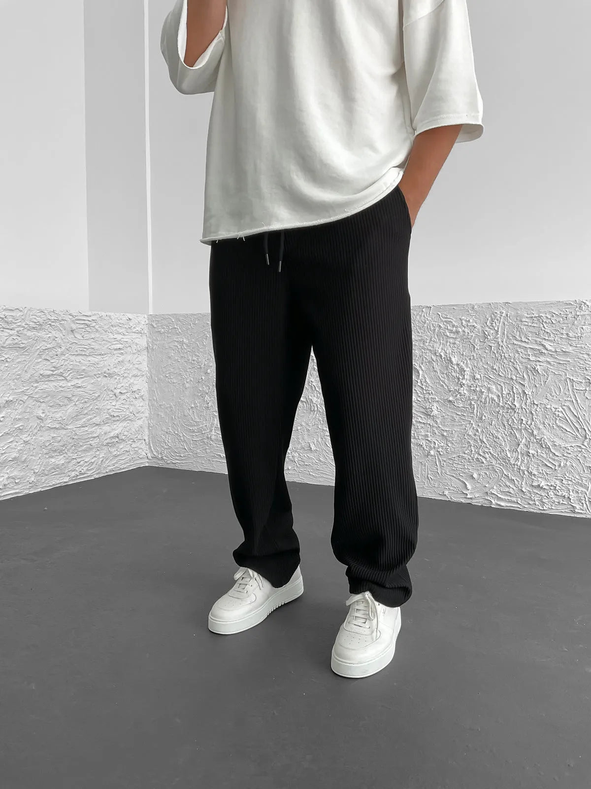 Pantaloni in Velluto a Coste Harrington